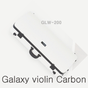[신성갤럭시] 바이올린 카본 사각 국산케이스 GLW-200 [고급융 증정]